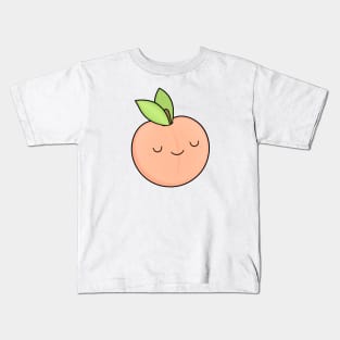 Happy Peach Kids T-Shirt